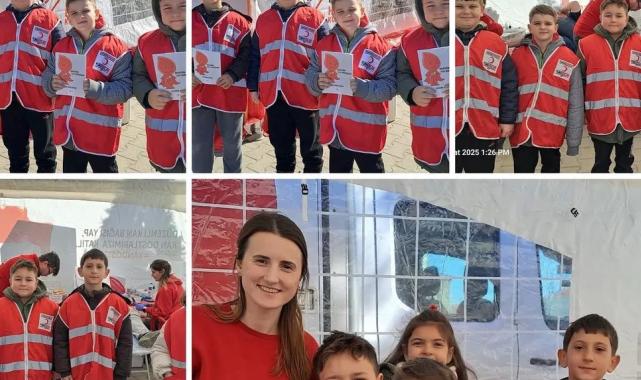 Edirneli öğrencilere kan bağışı ile ‘farkındalık eğitimi’
