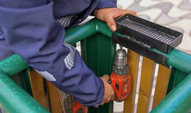 Eskişehir’de çöp kutuları yenileniyor