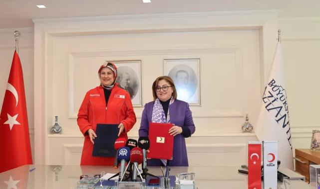 Gaziantep Büyükşehir ile Türk Kızılay’ından iş birliği