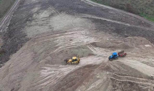 Göbü Şehir Mezarlığı hızla ilerliyor