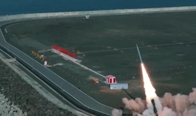 Güçlü, hızlı ve hırçın atışla tam isabet! Tayfun, üçüncü testten geçti