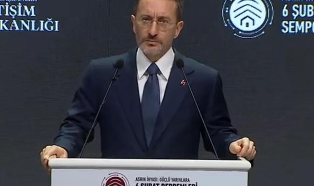 İletişim Başkanı Altun: Dezenformasyonla mücadeleyi afet sırasında da sürdürdük