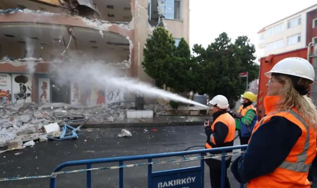 İstanbul Bakırköy depreme karşı güçleniyor