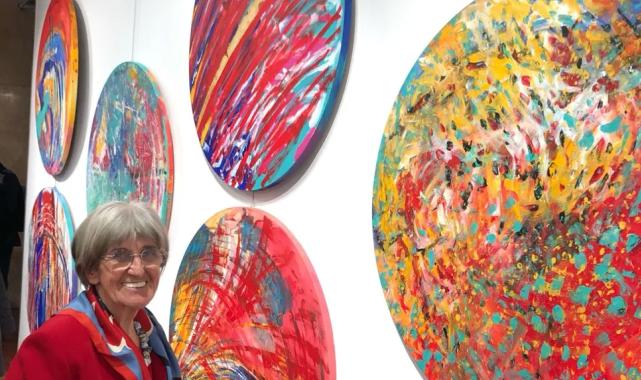 İzmir mavisi sanatla buluştu