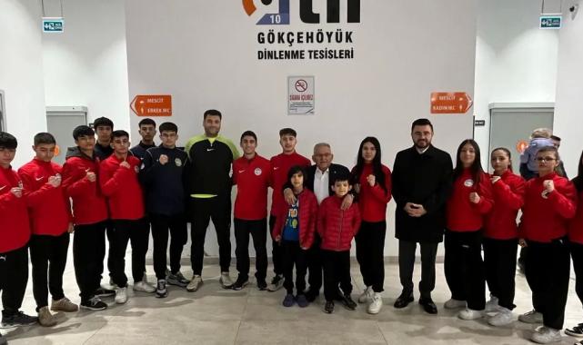 Kayseri Büyükşehir’den Spor AŞ sporcularına tebrik