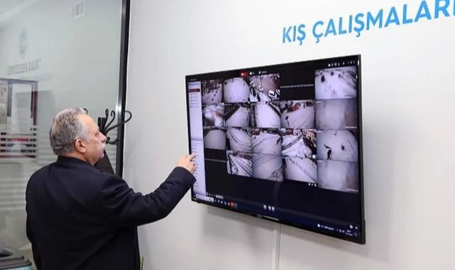 Kayseri Talas’ta kar teyakkuzu