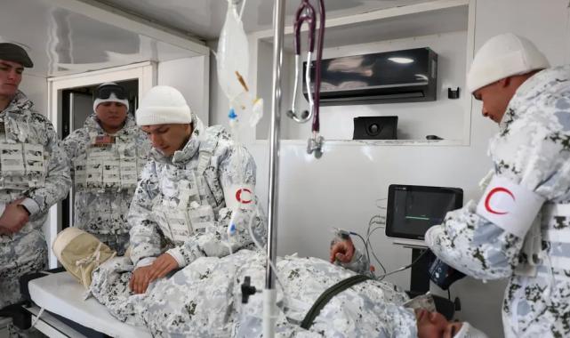 Kış Tatbikatı Kars’ta sürüyor