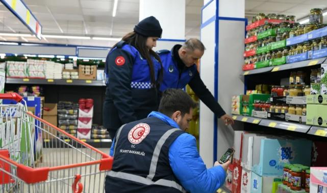 Kocaeli Çayırova’da marketlere sıkı denetim