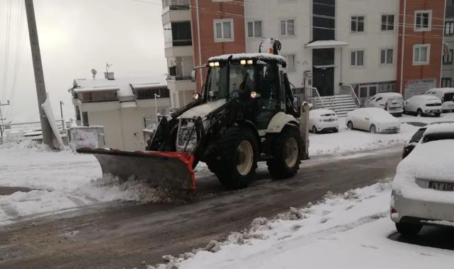 Kocaeli İzmit Belediyesi karla mücadelede seferberlik başlattı