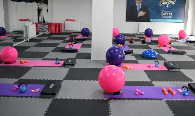 Kocaeli’de Çayırovalı kadınlar sporla iç içe