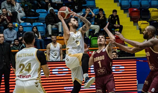 Konya, Bandırma Bordo Basketbol’a şans tanımadı