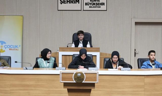 Konya Çocuk Meclisi ‘çözüm odaklı’ toplandı