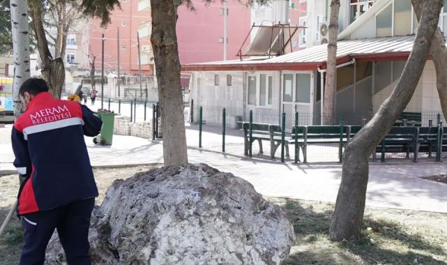 Konya Meram’da Ramazan temizliği!