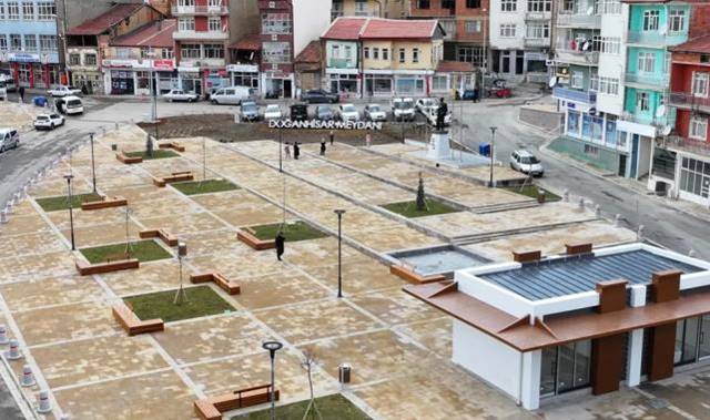 Konya’da meydan düzenlemesi tamamlandı