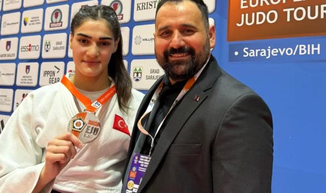 Konyalı  judocu Sinem Oruç Bronz Madalya kazandı