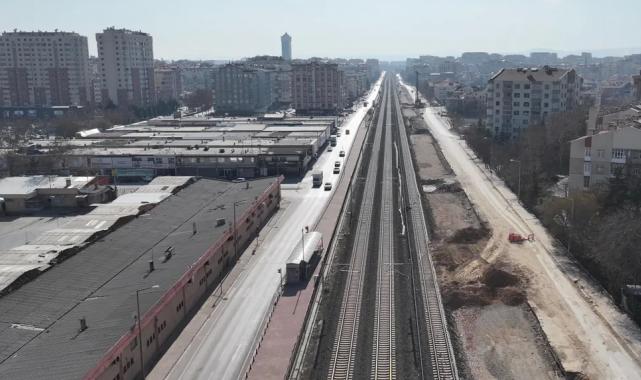 KONYARAY Banliyö Hattı’nın birinci etabı 23 kilometreye yükseldi