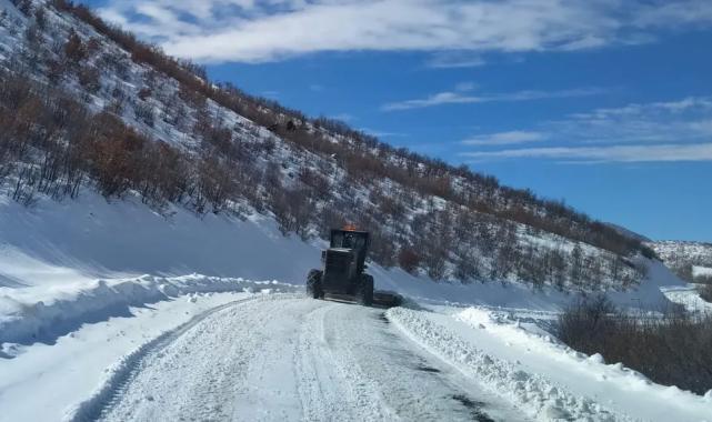 Malatya’da 56 mahallede kar mesaisi