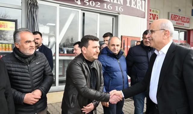 Malatya’da Başkan Er, terminal esnaflarıyla bir araya geldi