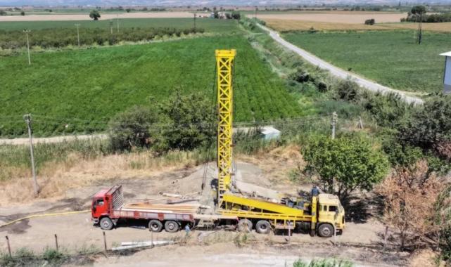 Manisa kırsalında yeni sondajlara devam