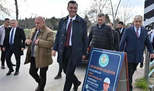 Manisa’da Başkan Zeyrek, Irlamaz Vadisi’nde incelemelerde bulundu