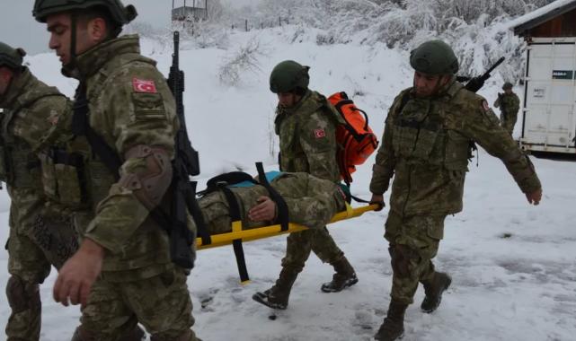 Motorlu Piyade Bölüğü Bosna Hersek tatbikatında