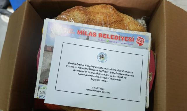Muğla Milas Ramazan’da da ihtiyaç sahiplerinin yanında