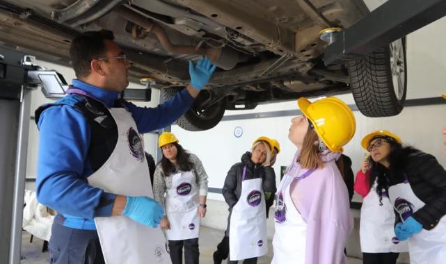 Muğlalı kadınlar taşıtların ustası oluyor