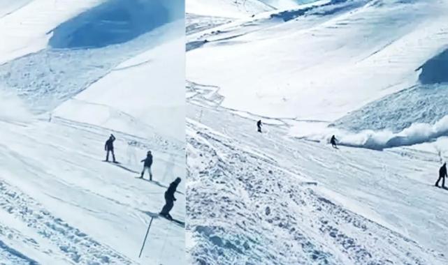 Palandöken’de çığ kabusu