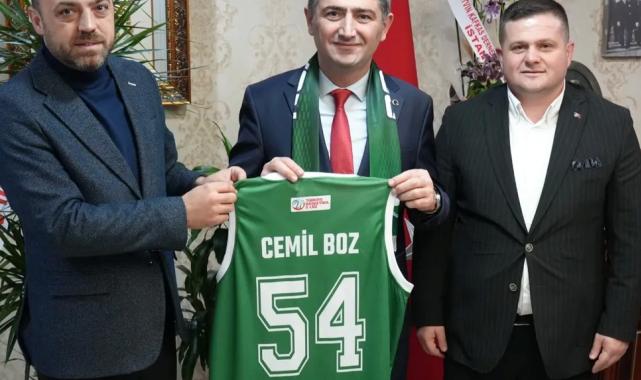 Sakarya Gençlik ve Spor’a atanan Boz’a sportif ziyaret