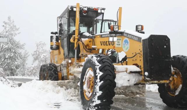 Sakarya’da 30 grup yolu ulaşıma açıldı