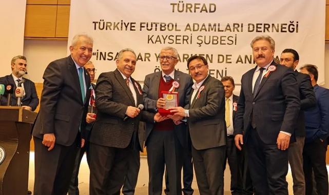 TÜRFAD Kayseri’den Başkan Mustafa Yalçın’a ödül