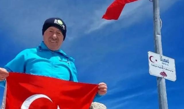 Uludağ’ın zirvesine astığı bayrağa ceza!