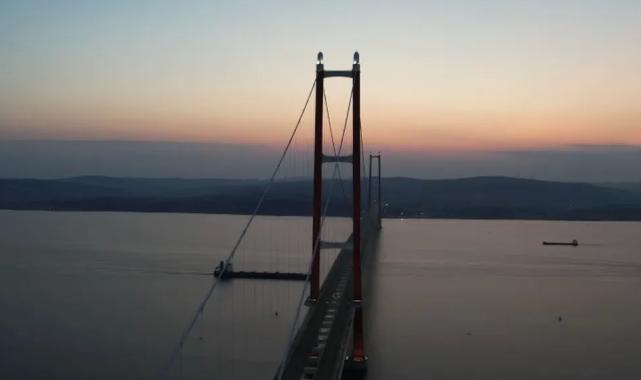 1915 Çanakkale Köprüsü 7 milyon araca hizmet verdi!