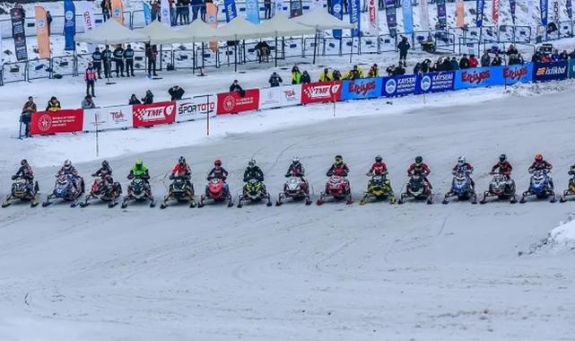 2025 Dünya Kar Motosikleti Şampiyonası Erciyes’te yapılacak