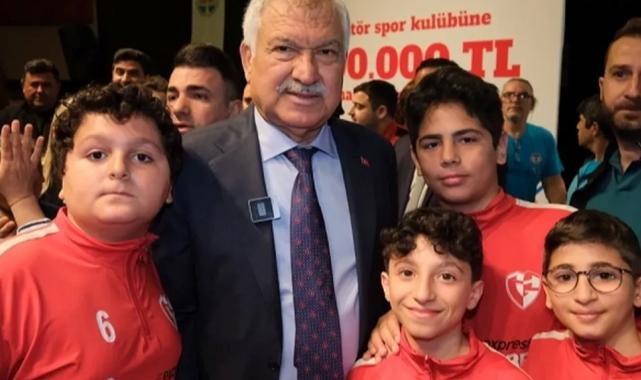 Adana Büyükşehir’den amatör spora 14 milyon 500 bin lira