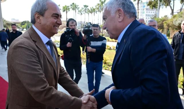 Adana’dan Kepez’e ziyaret