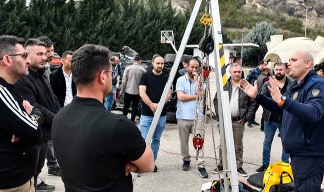 Ankara İtfaiyesi’nden iyfaiyecilere kapsamlı eğitim