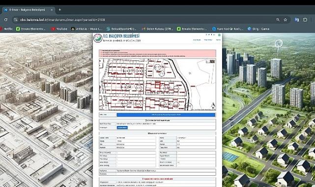 Balçova Belediyesi’nden vatandaşa e-imar kolaylığı