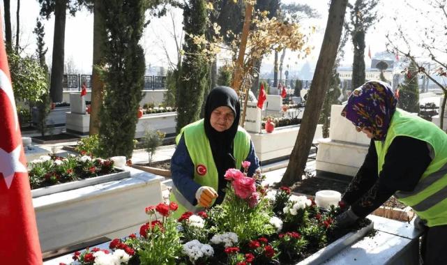 Balıkesir Büyükşehir’den şehitlere vefa