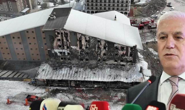 Başkan Bozbey Uludağ’daki otel yangınını değerlendirdi: Sezondan sonra olması faciayı önledi!