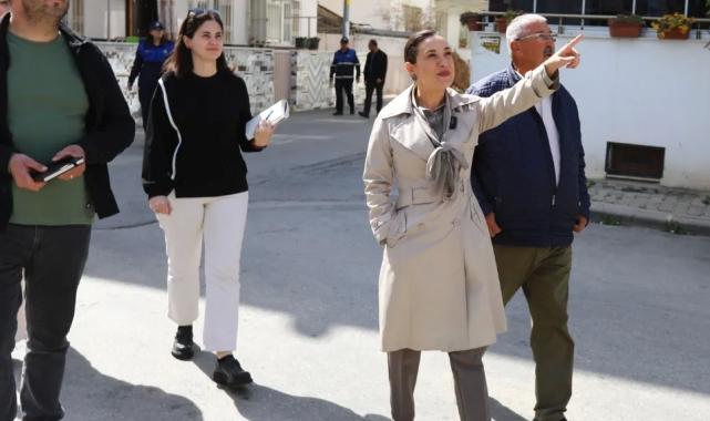 Başkan Filiz Ceritoğlu Sengel’den Zafer Mahallesi turu