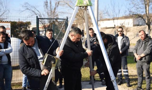 BASKİ’den personele yüksekte çalışma eğitimi