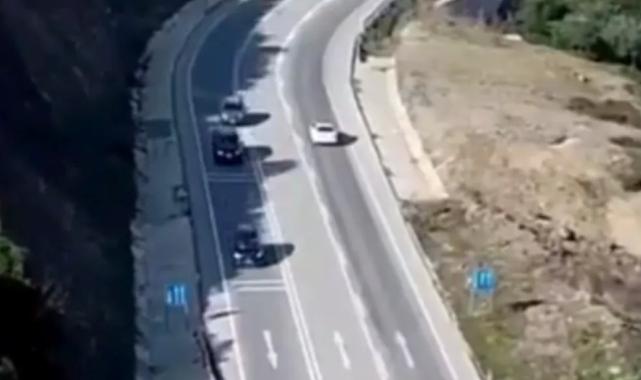 Bursa Jandarması havadan karadan denetimde… 50 sürücüye ihlalden ceza!