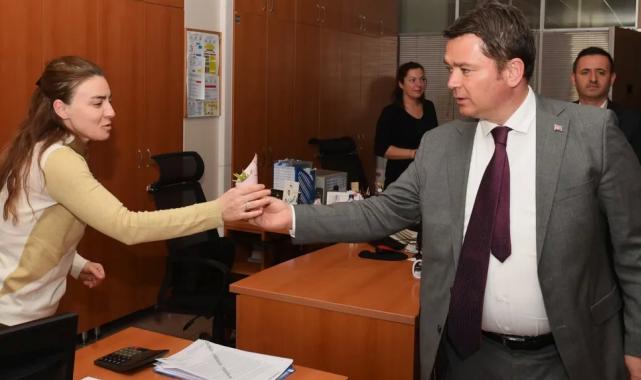 Bursa Osmangazi Belediyesi’nden personele öncü kutlama