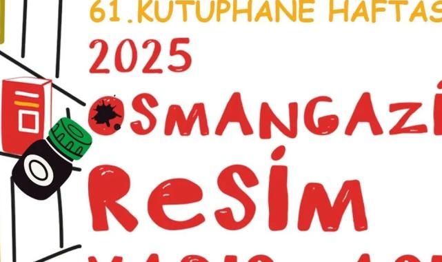 Bursa Osmangazi Belediyesi’nden ‘Üreten Kütüphaneler’ konulu resim yarışması