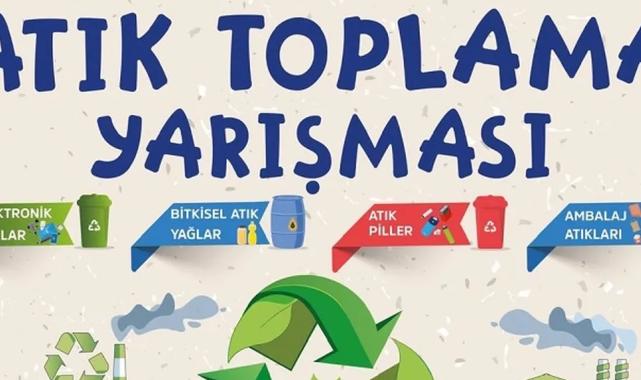 Bursa Osmangazi’de okullar arası Ödüllü Atık Toplama Yarışması