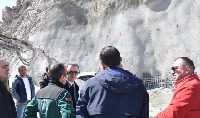 DSİ Çoruh Projeleri 26. Bölge Müdürü Yıldız, Yusufeli’nde altyapı çalışmalarını inceledi