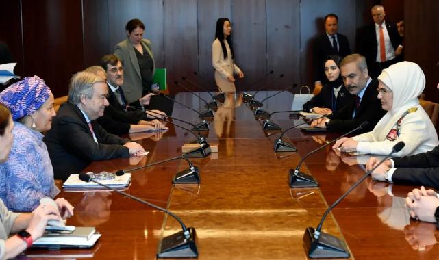 Emine Erdoğan’dan BM’de ‘sıfır atık’ görüşmesi