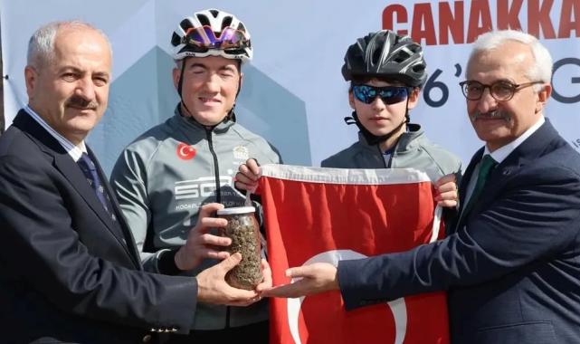 Gebze’den Çanakkale’ye uğurlandılar… Türk Bayrağı şehitliğe ulaştırılacak