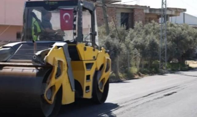 Hatay Büyükşehir yol çalışmalarında hız kesmiyor